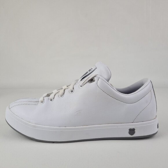 K-Swiss Classic Luxury Edition Women's Low Shoes Leather White SZ 7.5 - Picture 1 of 8